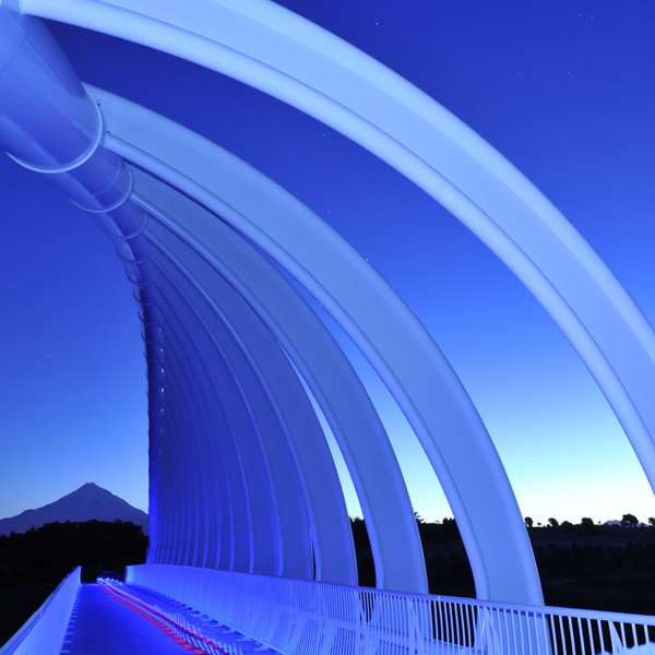 40. Nightfall in blue at Waiwhakaiho