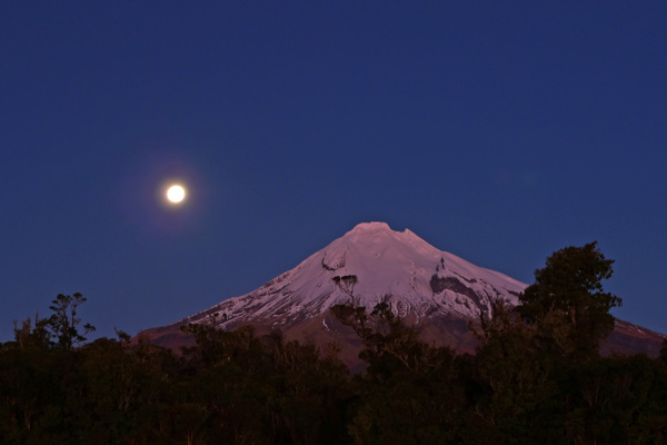 110. Moonrise from Puniho, Taranaki