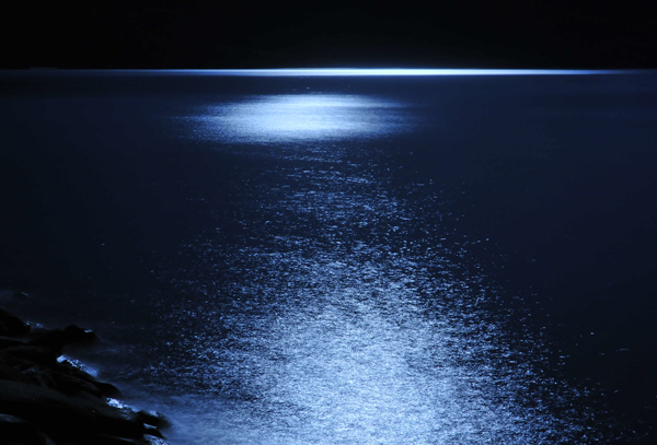 63. Rising moon on an ebbtide, Marahau