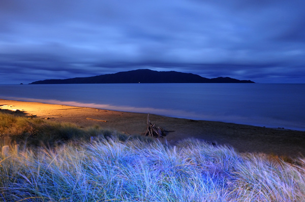 93. Kapiti evening, heavy cloud