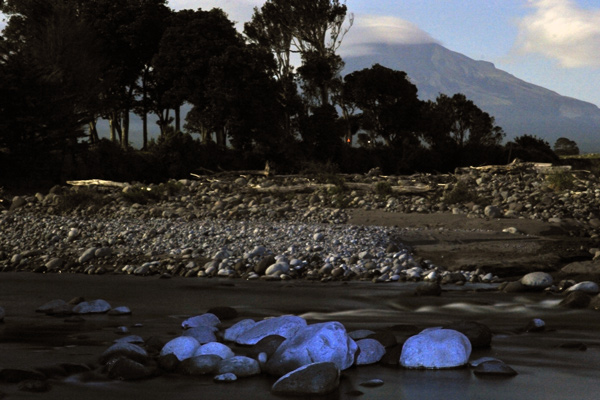 102. Stony twilights, Taranaki