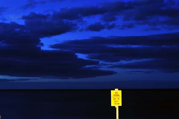 118. No stopping, Kapiti twilight