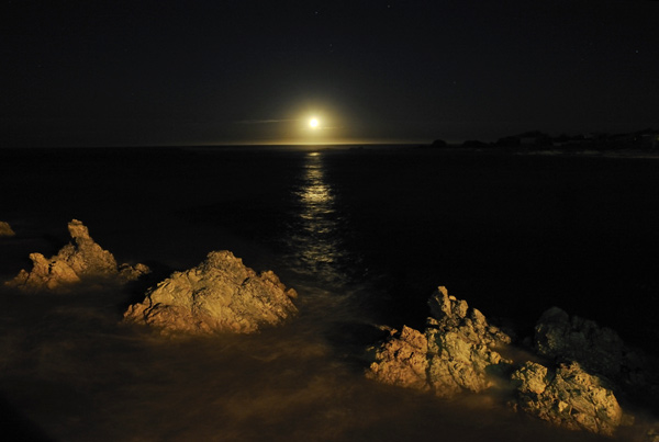 131. Kaikoura moonrise, no. 2