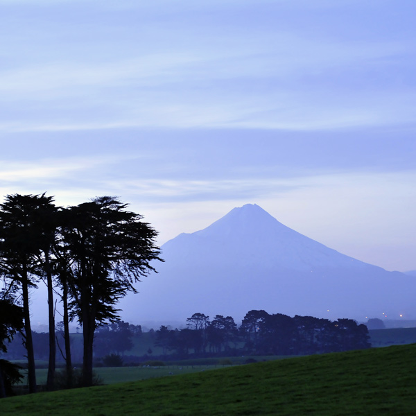 121. South Taranaki dusk, in spring