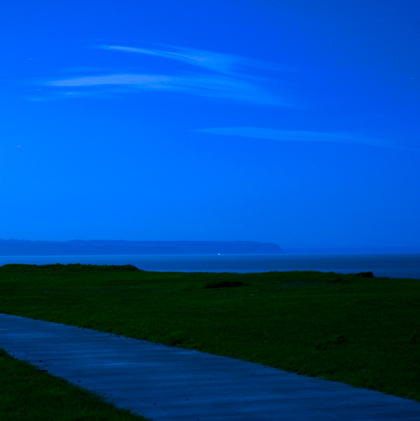 147. Hawkes Bay from Awatoto, by moonlight