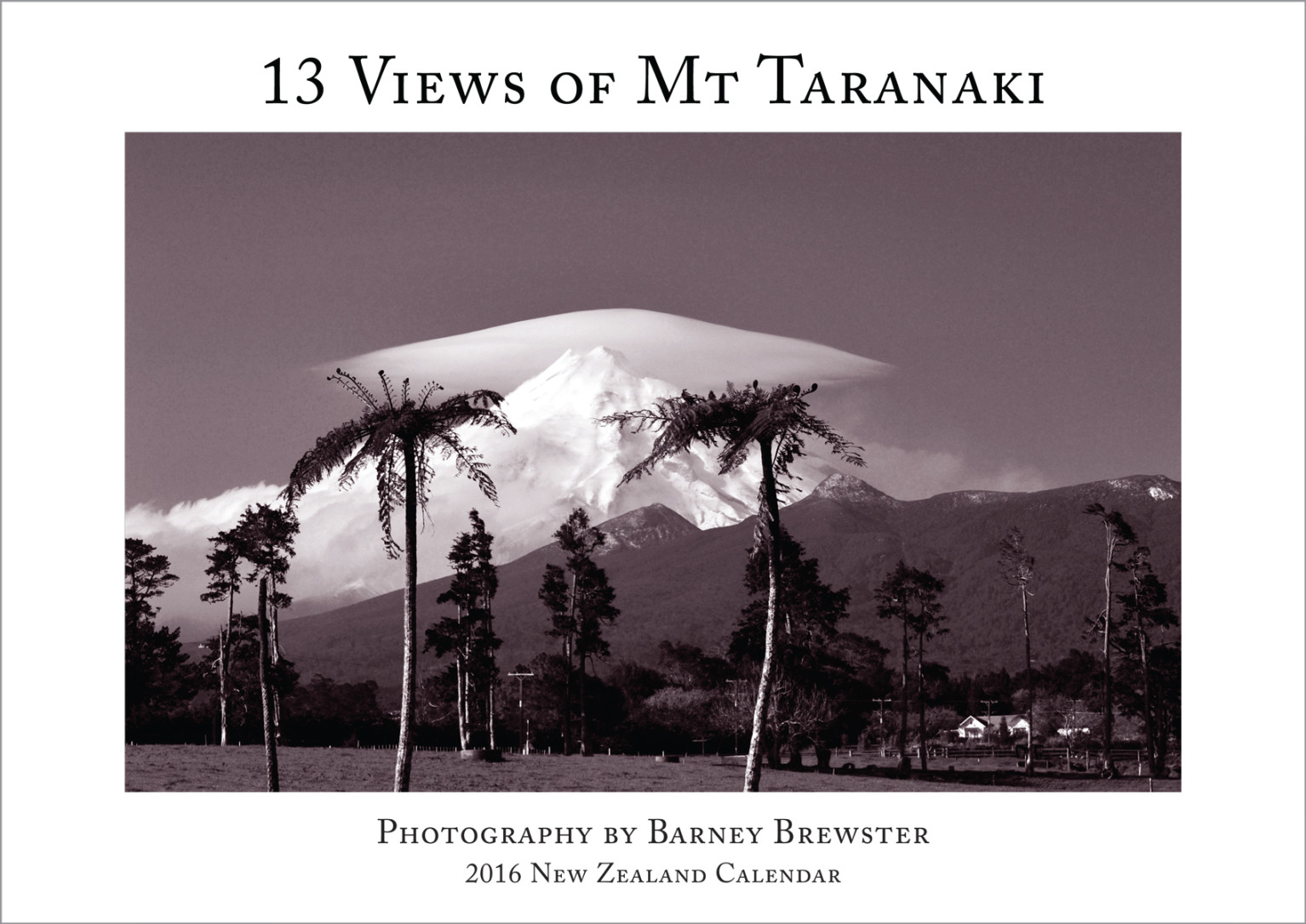 13 Views of Mt Taranaki 2016 Calendar