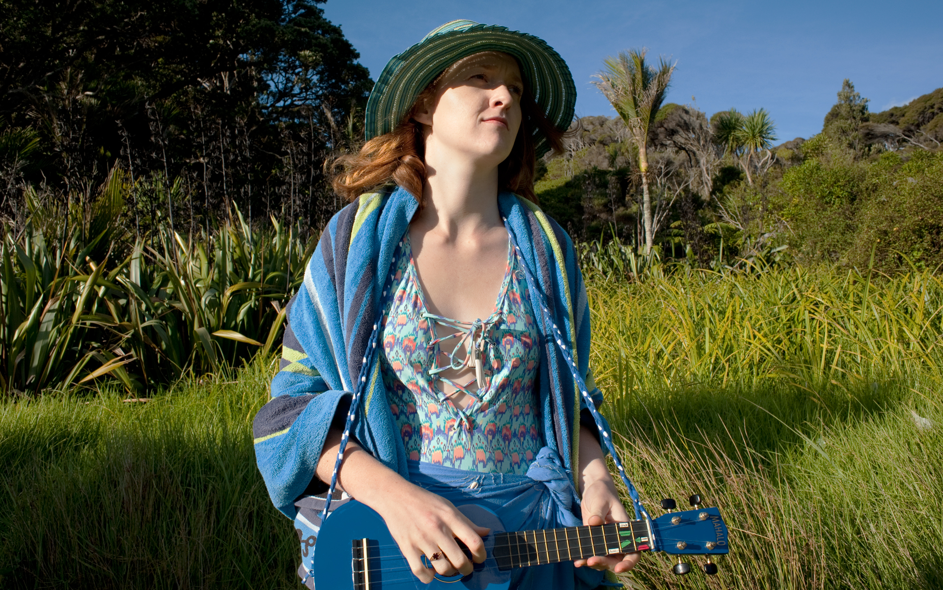 Claire at Kaitarakihi Bay