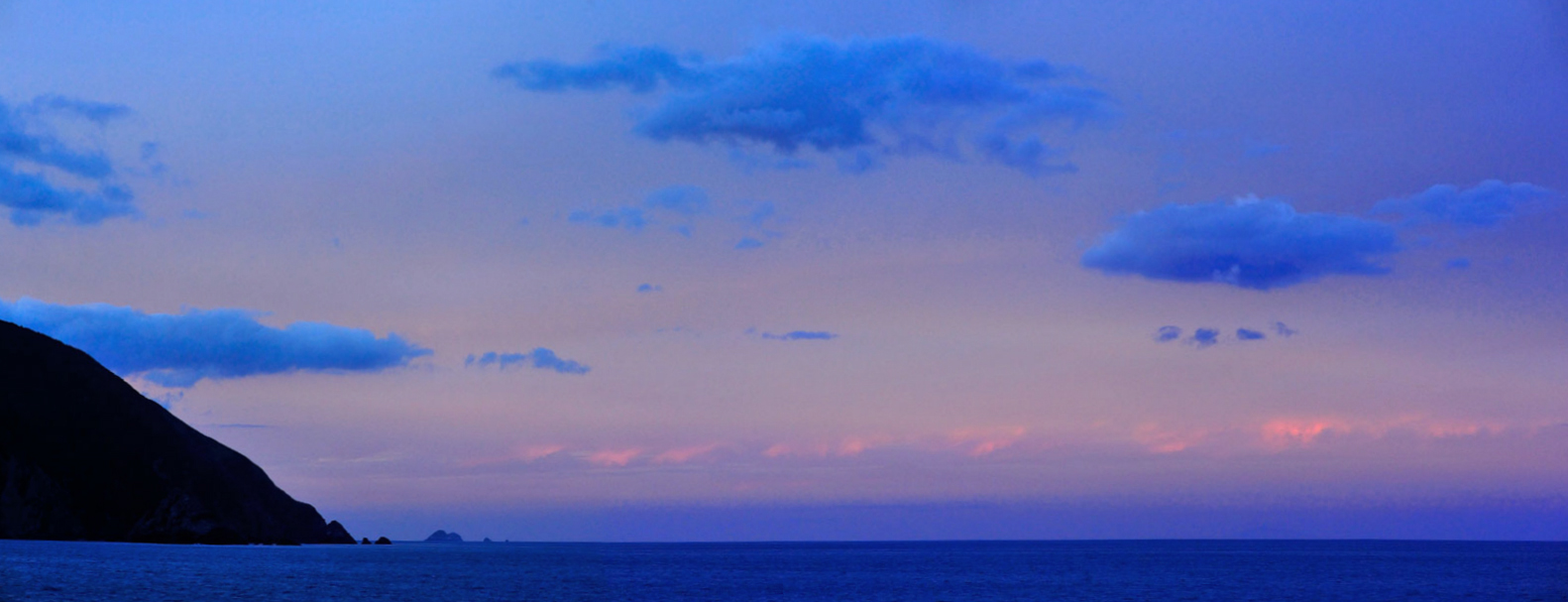 Cook Strait Twilight panorama