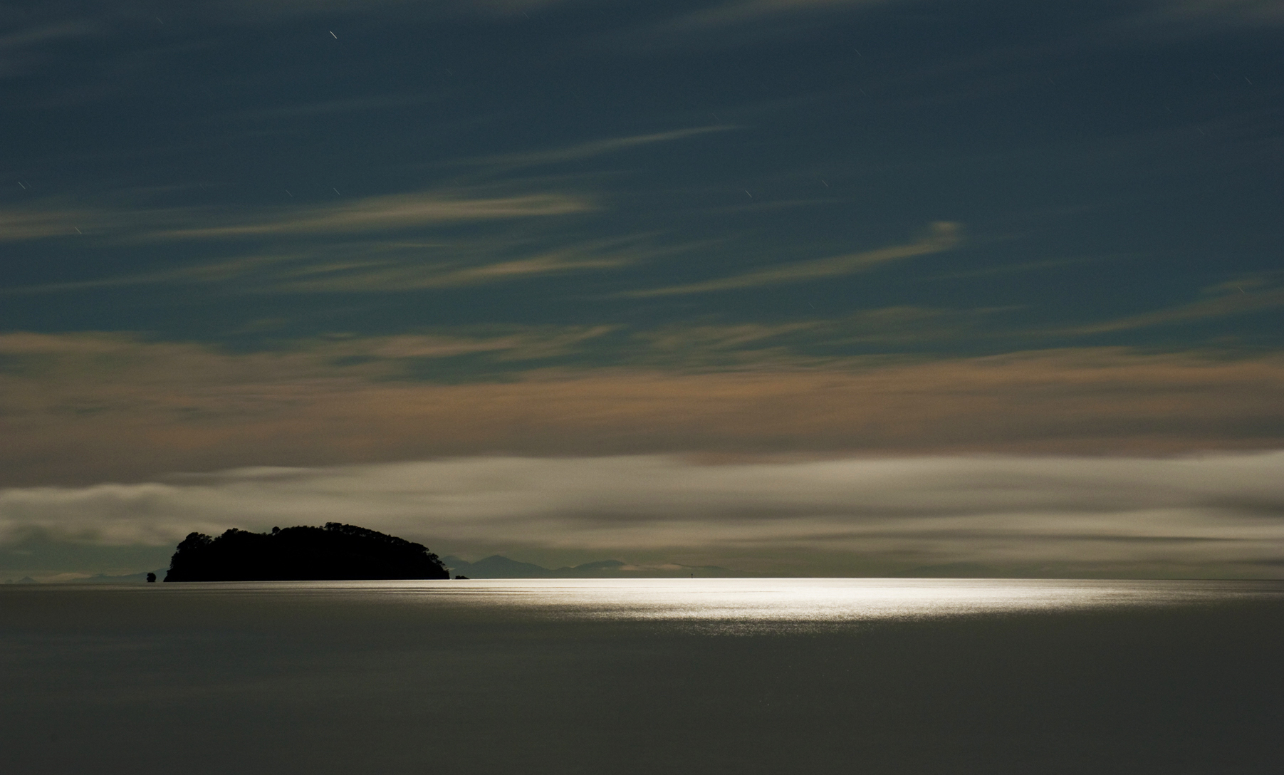 Marahau moonlight, Nelson