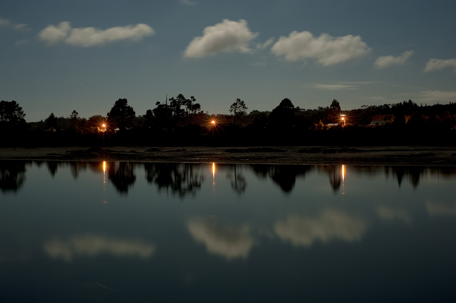 Clouds over the Hokitika River