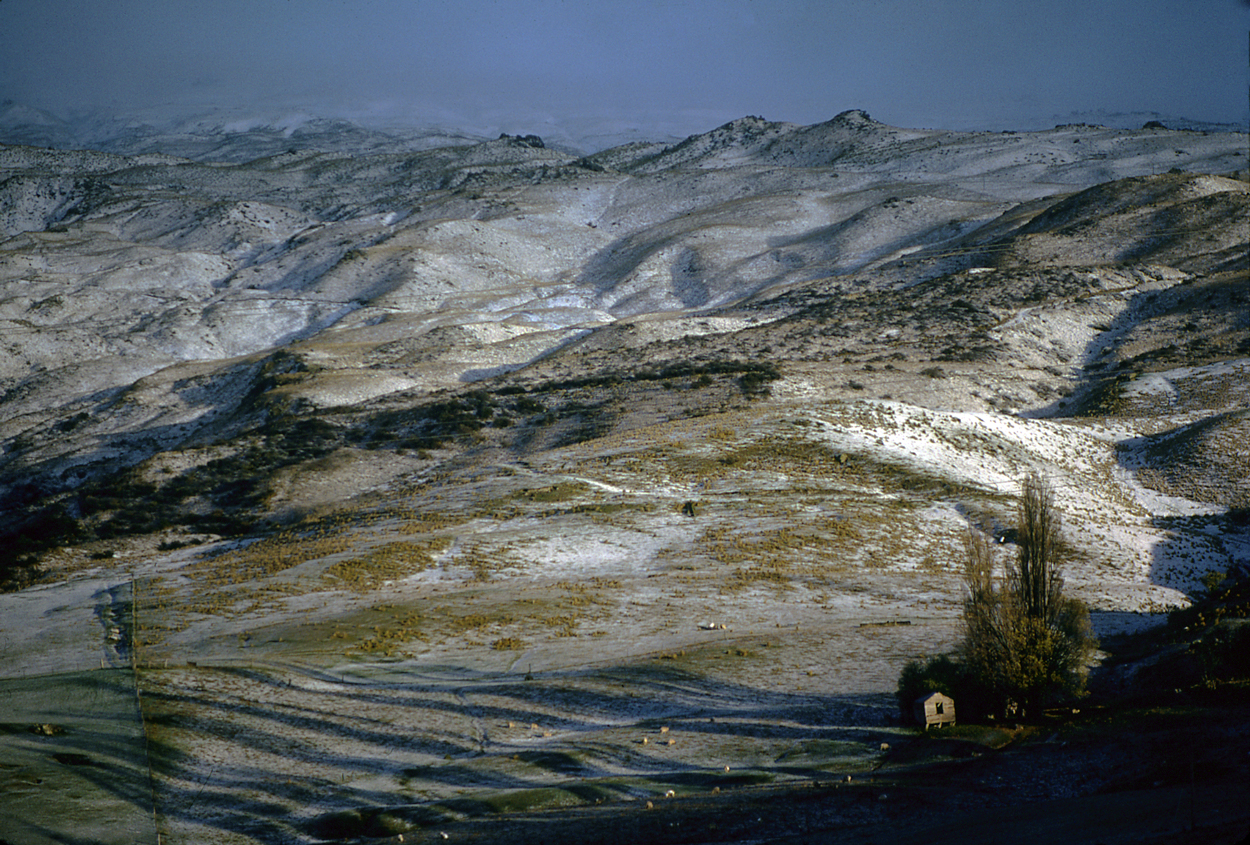 Early Snow On The Old Man Range, Otago